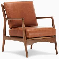 See more ideas about brown leather chairs, leather chair, furniture. Collins Leather Chair Joybird Leather Chair Mid Century Modern Chair Mid Century Leather Chair