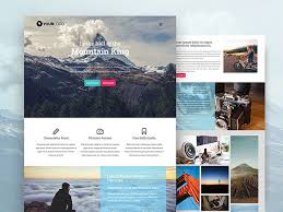 A bootstrap html starter template. Mountain King Html Bootstrap Template Freebiesbug