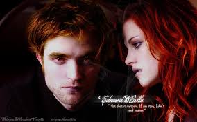 Edward and Bella, stars, kristen stewart, bella, edward, movies, actors,  actresses, HD wallpaper