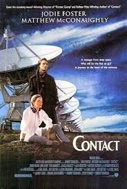 Contact 1997 Robert Zemeckis Dir Contact Movie Jodie Foster Fiction Movies
