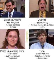 I Understood The Reference They Used For Every Single Name The Office Show Office Jokes Office Memes