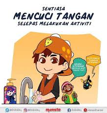 Soalnya, bukan cuma kuman yang dibasmi, tapi dengan cuci tangan, kamu juga akan mencegah munculnya beberapa penyakit. Sentiasa Mencuci Tangan Mencuci Tangan Animasi Instagram