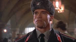 I told you i'd be back. Arnold Schwarzenegger The Spac Hole