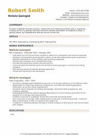This is the perfect way to express how your specific skills are relevant to the open position. Wellsite Geologist Resume Samples Qwikresume