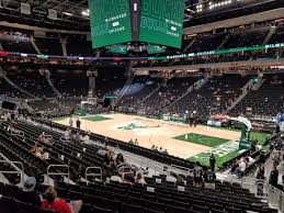 Fiserv Forum Section 104 Milwaukee Bucks Rateyourseats Com