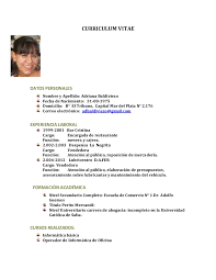Edita tu currículum vitae desde cualquier dispositivo. Curriculum Vitae De Adriana