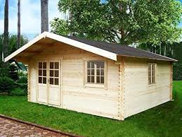 Gartenhaus Blockhaus 500cm X 500cm 44 Mm Gartenlaube Holzhaus Holzlaube Gartenhaus Blockhaus Gartenhaus Gartenhaus Selber Bauen