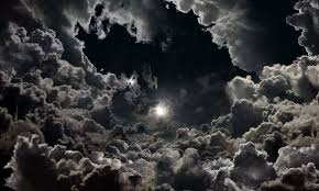 Black And White Sky Hd Wallpaper Black And White Floral Textile Clouds 1080p Wallpaper Hdwallpaper Desktop Night Clouds Clouds Cloud Artwork