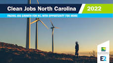 Clean Jobs North Carolina 2022 | E2