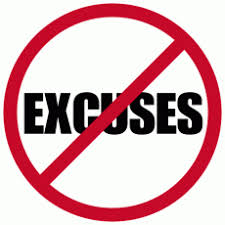 Image result for excuses