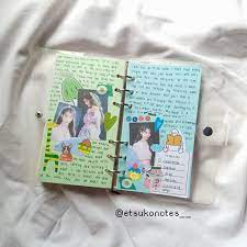 Kpop Journal A6 Ring Binder Iu Etsukonotes