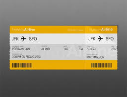 20 Beautiful Boarding Pass Designs 2018 Bilhete Design