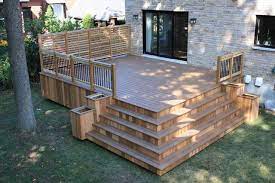 This huge guide has 243 different deck railing ideas and designs to use for your porch, deck or this cool deck idea can probably be cut into a panel in pretty much any shape you can come up with. Pin By Zach Wiacek On 120 Norwood Deck Exterior Patio Deck Designs Patio Design Backyard Patio