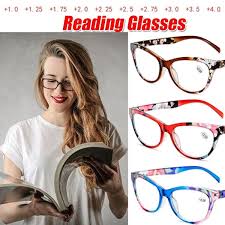 We have a huge selection to choose from, and the price you see includes both frames and. Women Cat Eye Reading Glasses Vintage Reader Fashion Flower Print 1 0 4 0 Coo Wish