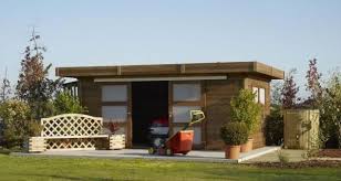 Les Abris De Jardin A Toit Plat Durapin En Pin Douglas Abri De Jardin Moderne Abri De Jardin Accessoire Piscine Hors Sol