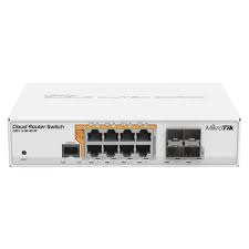 Even if you end up not needing the sfp, it will still work as a router or ap. Mikrotik Crs112 8p 4s In 8 X Rj45 4 X Sfp Poe Switch