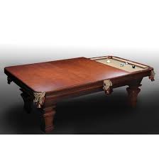 Imperial Conversion Dining Top Mahogany Billiards Pool Table Dining Table Pool Table