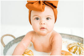 This is why milk bath for baby or maternity photography is so popular. Six Month Studio Milk Bath Session In Schertz Texas Haley Laurieadalle Com