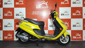 Suzuki Burgman 125 2009 Amarela | KM Motos | Sua Loja de Motos Seminovas