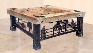 This beautiful handmade classic western table set will bring the country out of you. Western Style Coffee Table Handcrafted Fine Art Quality Furnishings Western Furniture Rustic Furniture Western Bedroom Decor