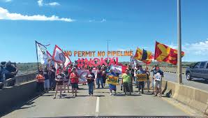 18, 2020, file photo, pipes to be used for the keystone xl pipeline are stored in a field near dorchester, neb. Native Sun News Keystone Xl Pipeline Protest Draws Big Crowd