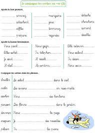 Exercice de conjugaison cm1 pdf. Verbes En Er Exercices Pdf Buscar Con Google Exercice Verbe Exercices Conjugaison Evaluation Ce1