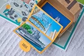 Explosionsbox Fur Eine Reise Nach Berlin Geschenke Verpacken Reise Explosionsbox Explosionsboxen