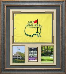 Bird Bouncing Golf Ball Fake Autographed Masters Memorabilia Signed Photos Flags Golf Ball Golf Flag Framed Flag Masters Tournament