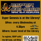 Esper Genesis - Rusk County Community Library, 418 Corbett Ave W Event Image