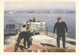 Jeff started his professional fishing business in lake michigan catching salmon. Samuel Baxter Right On The Stone Jetty Morecambe Attending To Fishing Gear With Lr 151 In The Backgrouns Recording Morecambe Bay
