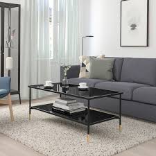 Asperod Couchtisch Schwarz Glas Schwarz 115x58 Cm Ikea Deutschland In 2021 Coffee Table Ikea Coffee Table Glass Table Living Room