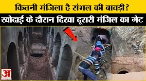 Sambhal Stepwell Update: संभल में खोदाई के दौरान दिखा दूसरी मंजिल का गेट