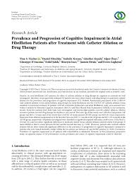 We will keep you entertained until the early hours. Pdf Prevalence And Progression Of Cognitive Impairment In Atrial Fibrillation Patients After Treatment With Catheter Ablation Or Drug Therapy