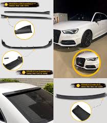 For Audi A3 S Line S3 14 15 Carbon Fiber Bodykit Audi Accessories Audi A3 Audi