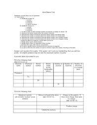 Calculating parts of an atomic structure quiz: Electrons Lesson Plans Worksheets Lesson Planet