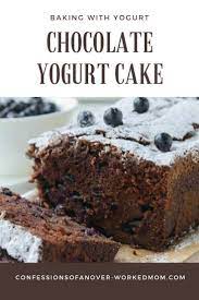 Chocolate Yogurt Loaf Cake Recipe With Powdered Sugar Recipe In 2020 Baking With Yogurt Chocolate Yogurt Cake Healthy Chocolate Cake