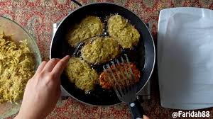 The hikakeh contains some loose rice as well. Cutlet Persian Meat Patties Youtube