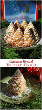Most bundt cakes only need a simple glaze or dusting of powdered sugar to shine. The Year Of The Perfect Christmas Tree Bundt Cake Christmas Cake Christmas Food