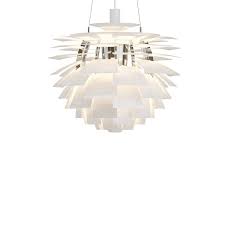 One of henningsen's primary design principles was to spare people from the direct, dazzling glare of a light. Louis Poulsen Suspension Ph Artichoke White By Poul Henningsen Diffusione Luce Srl