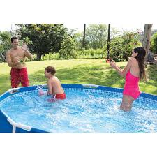 Review Intex Metal Frame Pool Set Swimming Pools Above Ground Swimming Pools Intex