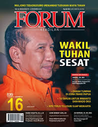 Majalah Forum Keadilan Edisi 16/XXVII, 10 Desember 2018