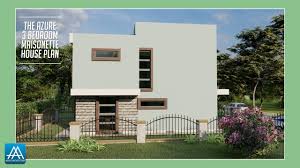 You will discover many styles in our 3 bedroom, 2 bathroom house plan collection including modern, country, traditional, contemporary and more. David Chola Architect The Azure 3 Bedroom Maisonette House Plan