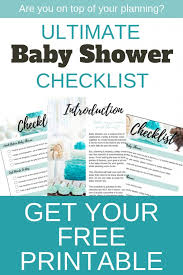 Ver más ideas sobre juegos para baby shower, actividades para baby shower, juegos baby. Quick Easy Baby Shower Checklist With Timeline Printable