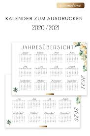 Der kalender der größe a4 ist überall leicht zu transportieren und auch ein mobilfreundliches format. Kalender 2021 2020 Zum Ausdrucken Bloomy Green Swomolemo Kalender Zum Ausdrucken Kalender Vorlagen Ausdrucken