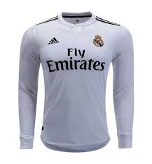 Created for fans, this jersey keeps you comfortable as you roar real madrid on to yet more success. Fan Shirt Real Madrid White Long Sleeves 2018 2019 Primary Jersey New Free Shipping Fan Shirts Real Madrid Real Madrid Soccer