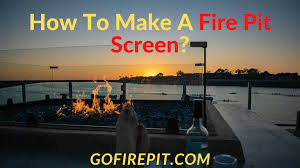 Get free shipping on qualified fire pit screen outdoor heating or buy online pick up in store today in the outdoors department. How To Make A Fire Pit Screen With 7 Easy Steps Go Fire Pit