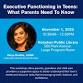 Executive Functioning in Teens: What Parents Need event image