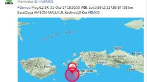 Bmkg mengumumkan soal gempa sumbawa yang terjadi hari ini. Bmkg Frekuensi Gempa Di Ambon Turun