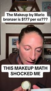 I did not expect my bronzer balm comparison to turn into a makeup math  episode but did anyone else know you get LESS THAN .2 oz in the Makeup by  Mario skin enhancer?? Im kinda shocked by that. ...