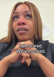 This is one of the many Liberals who believe all the lies they've been told  about Charlie Kirk. She says she now fears for her life because Kirk hated  black people and